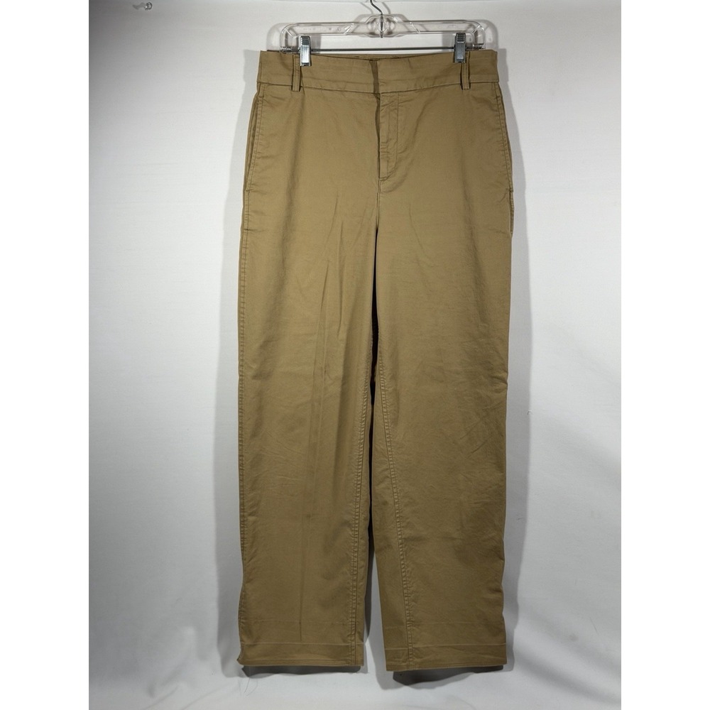 Banana Republic Chino Pants Womens 10 Khaki Stretch Office Coastal Preppy